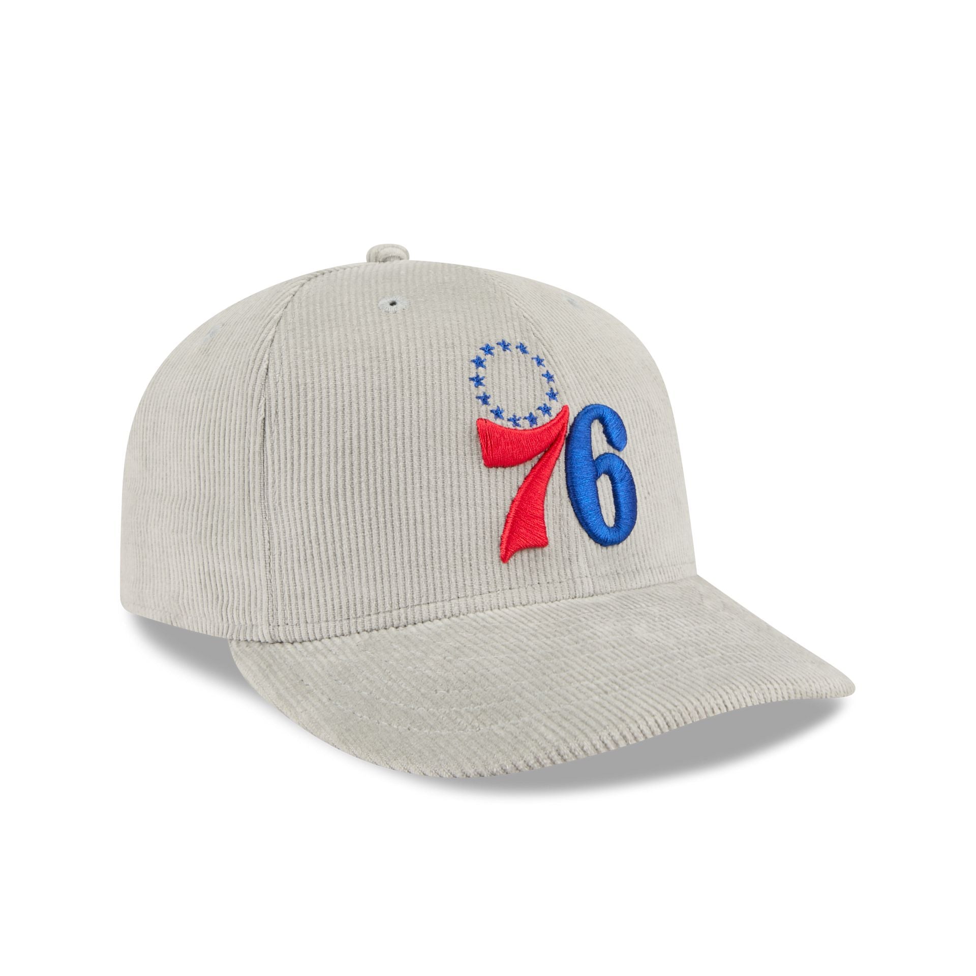 Philadelphia 76ers Light Gray Corduroy 59FIFTY Fitted Hat