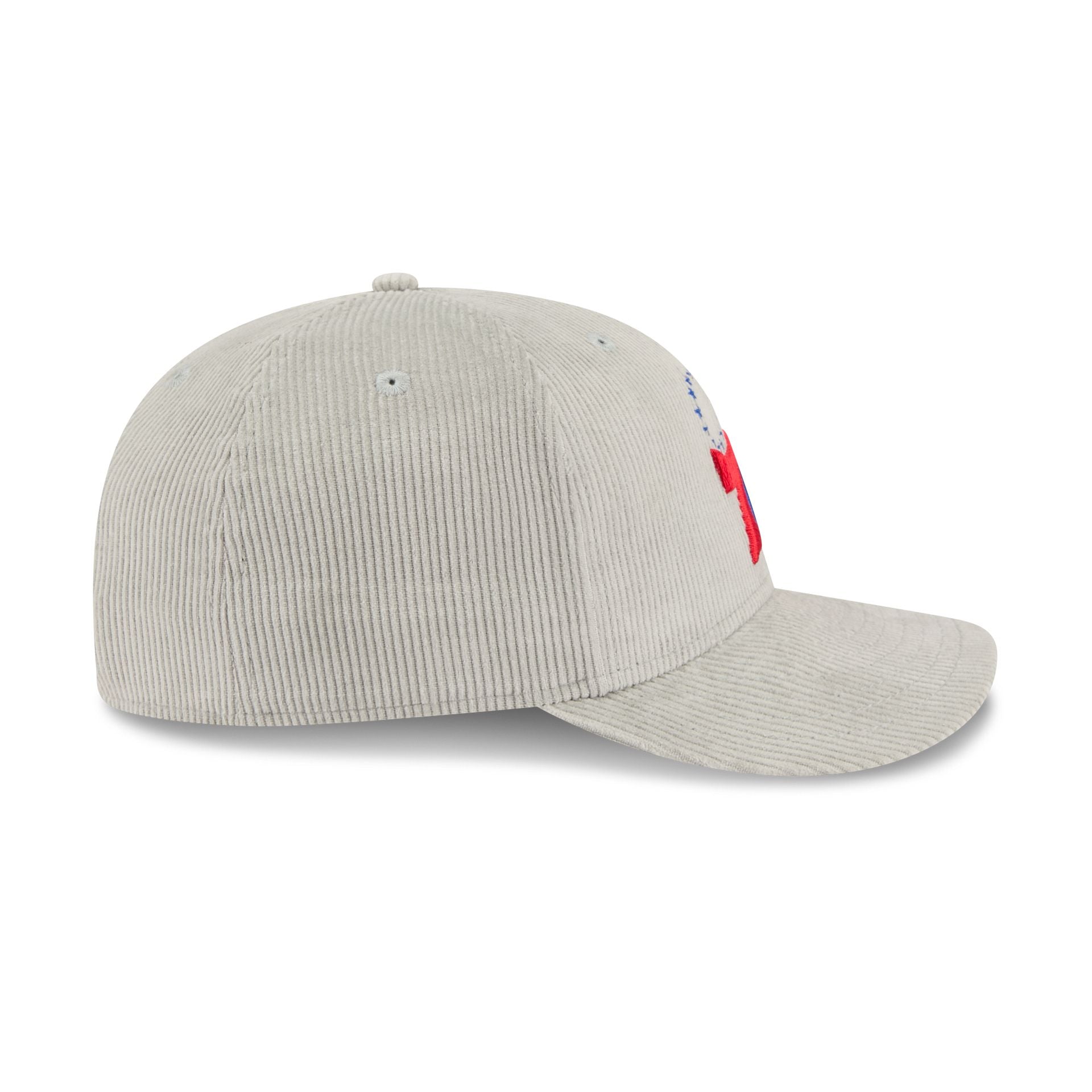 Philadelphia 76ers Light Gray Corduroy 59FIFTY Fitted Hat