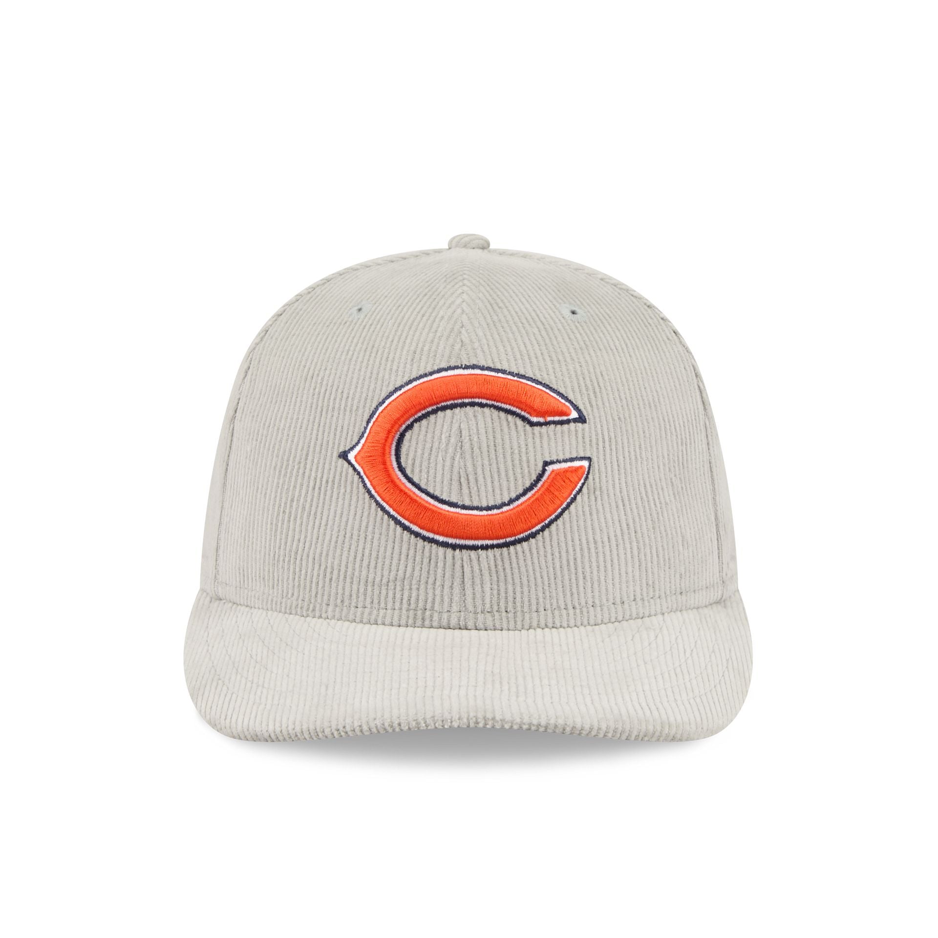 Chicago Bears Light Gray Corduroy 59FIFTY Fitted Hat