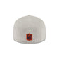 Chicago Bears Light Gray Corduroy 59FIFTY Fitted Hat