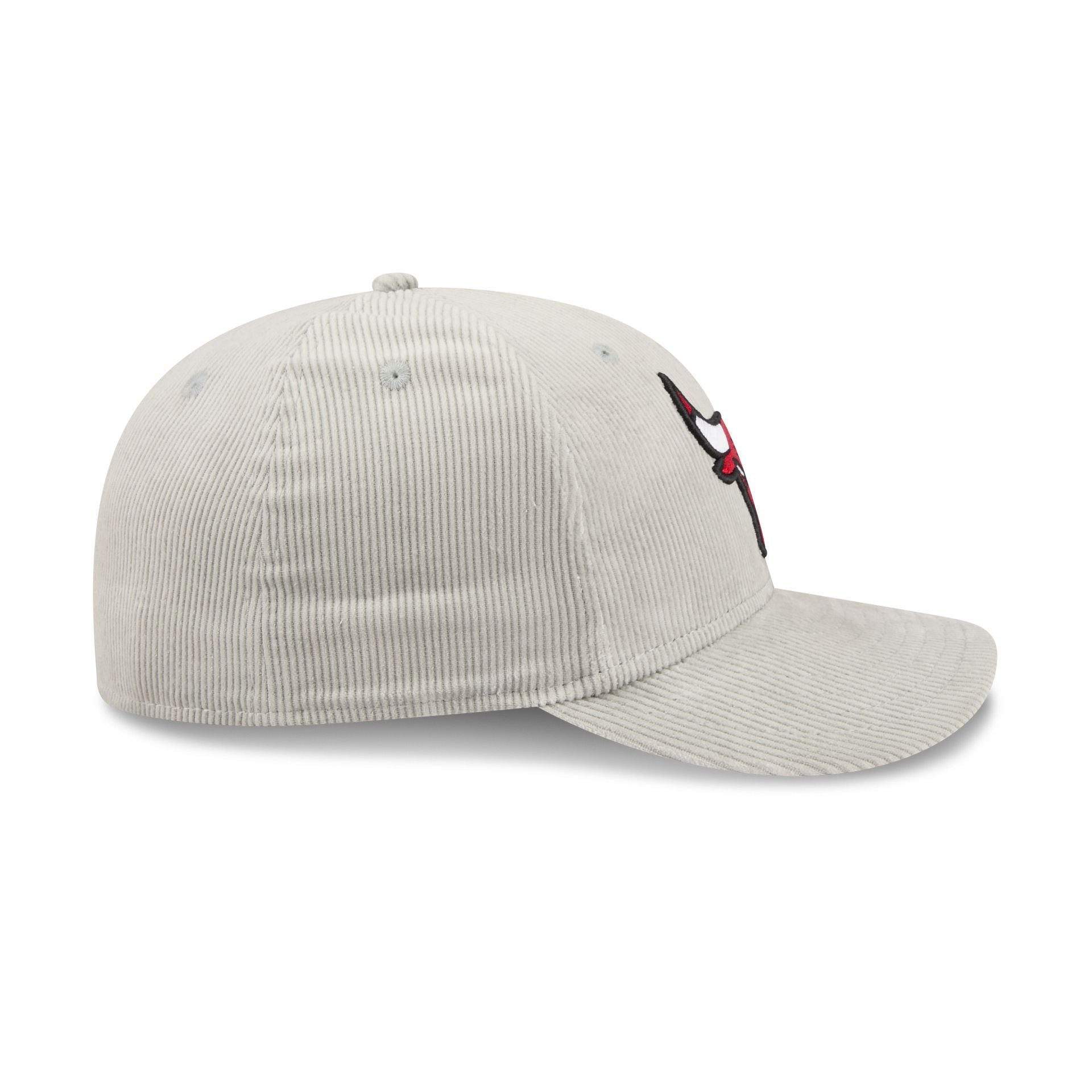 Chicago Bulls Light Gray Corduroy 59FIFTY Fitted Hat