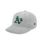 Athletics Light Gray Corduroy 59FIFTY Fitted Hat