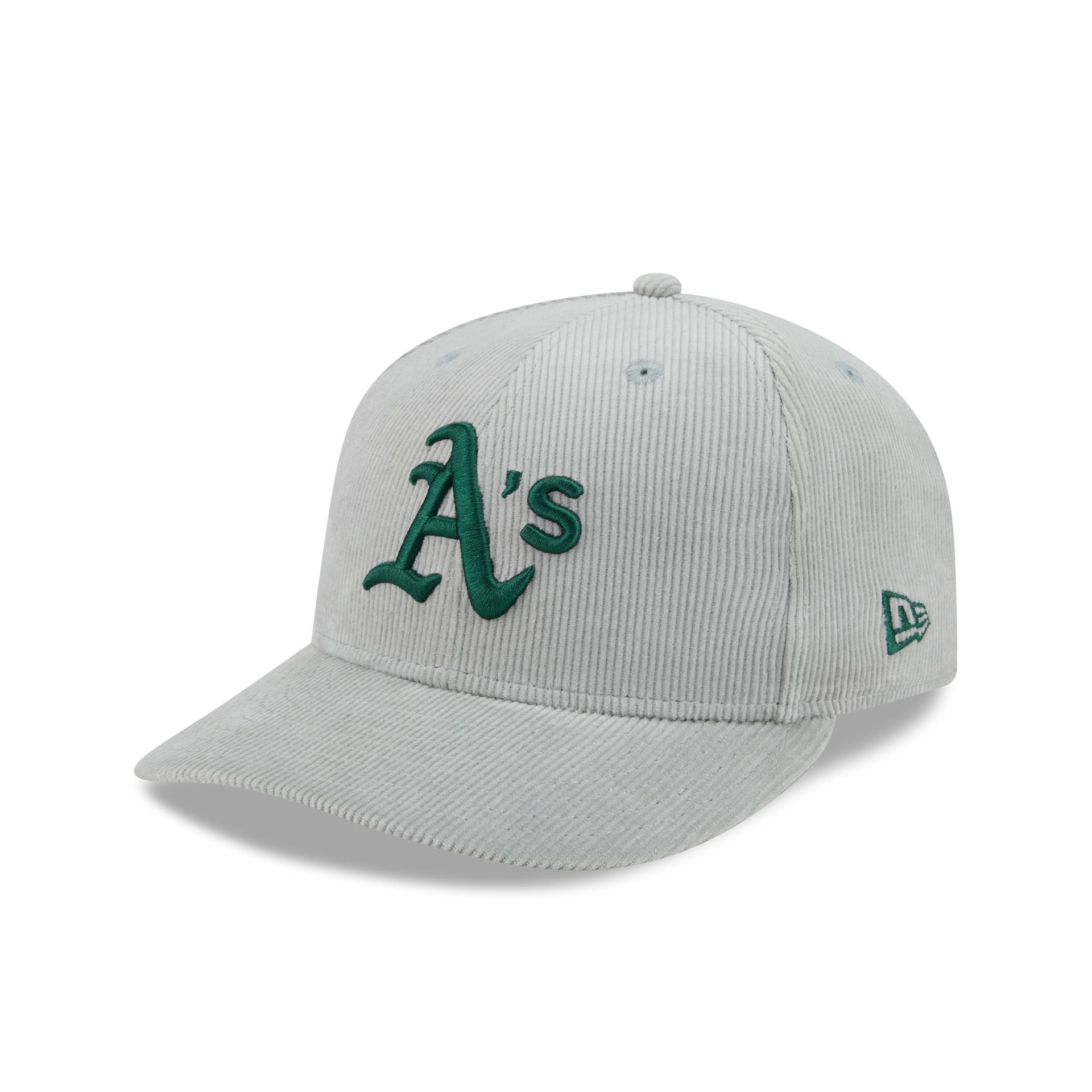 Athletics Light Gray Corduroy 59FIFTY Fitted Hat