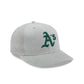 Athletics Light Gray Corduroy 59FIFTY Fitted Hat