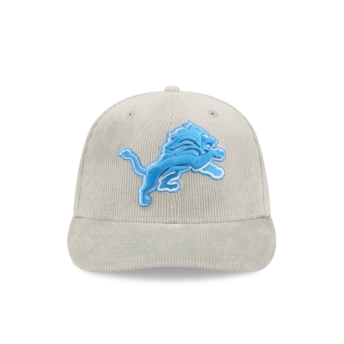Detroit Lions Light Gray Corduroy 59FIFTY Fitted Hat