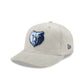 Memphis Grizzlies Light Gray Corduroy 59FIFTY Fitted Hat