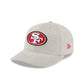 San Francisco 49ers Light Gray Corduroy 59FIFTY Fitted Hat