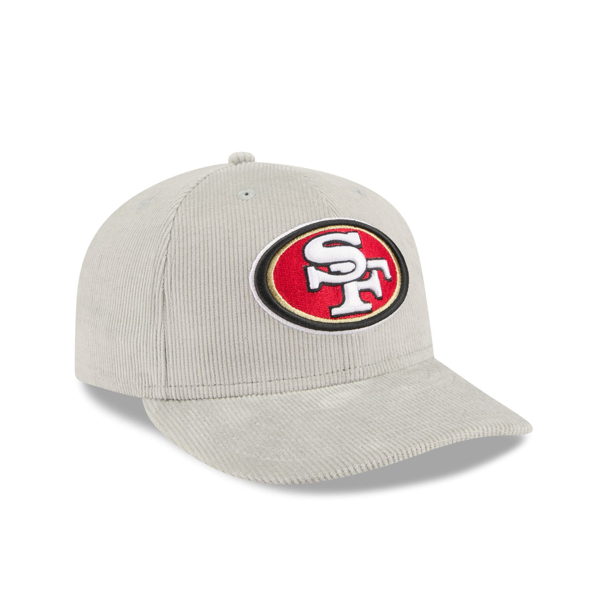 San Francisco 49ers Light Gray Corduroy 59FIFTY Fitted Hat