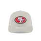 San Francisco 49ers Light Gray Corduroy 59FIFTY Fitted Hat