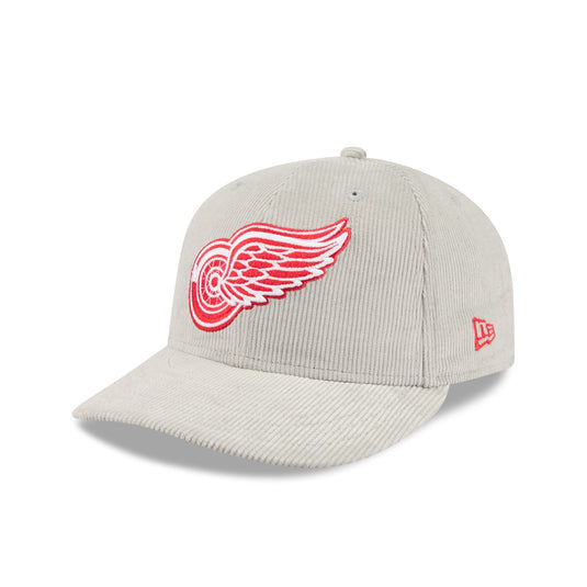 Detroit Red Wings Light Gray Corduroy 59FIFTY Fitted Hat