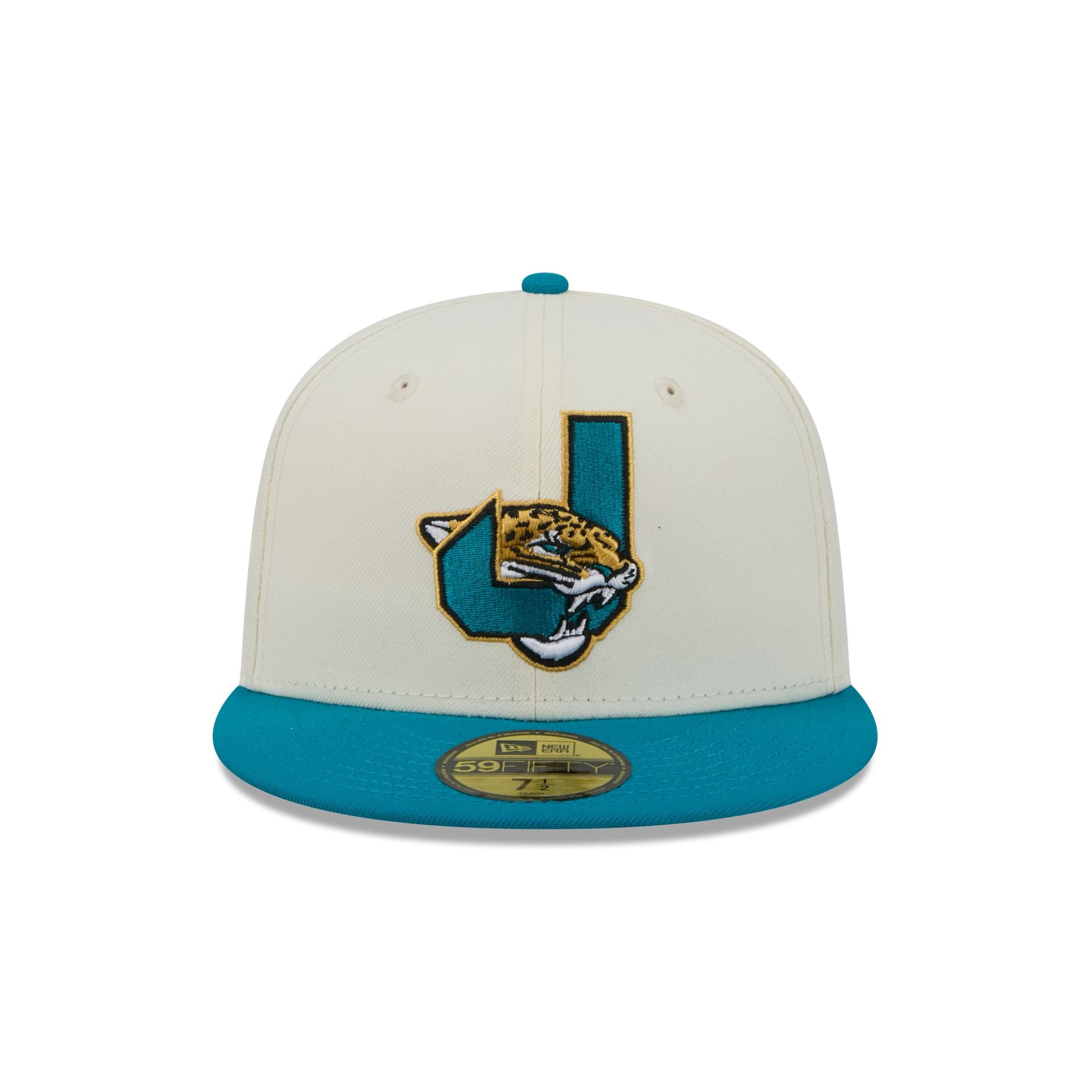 Jacksonville Jaguars Deceptor Chrome White 59FIFTY Fitted Hat