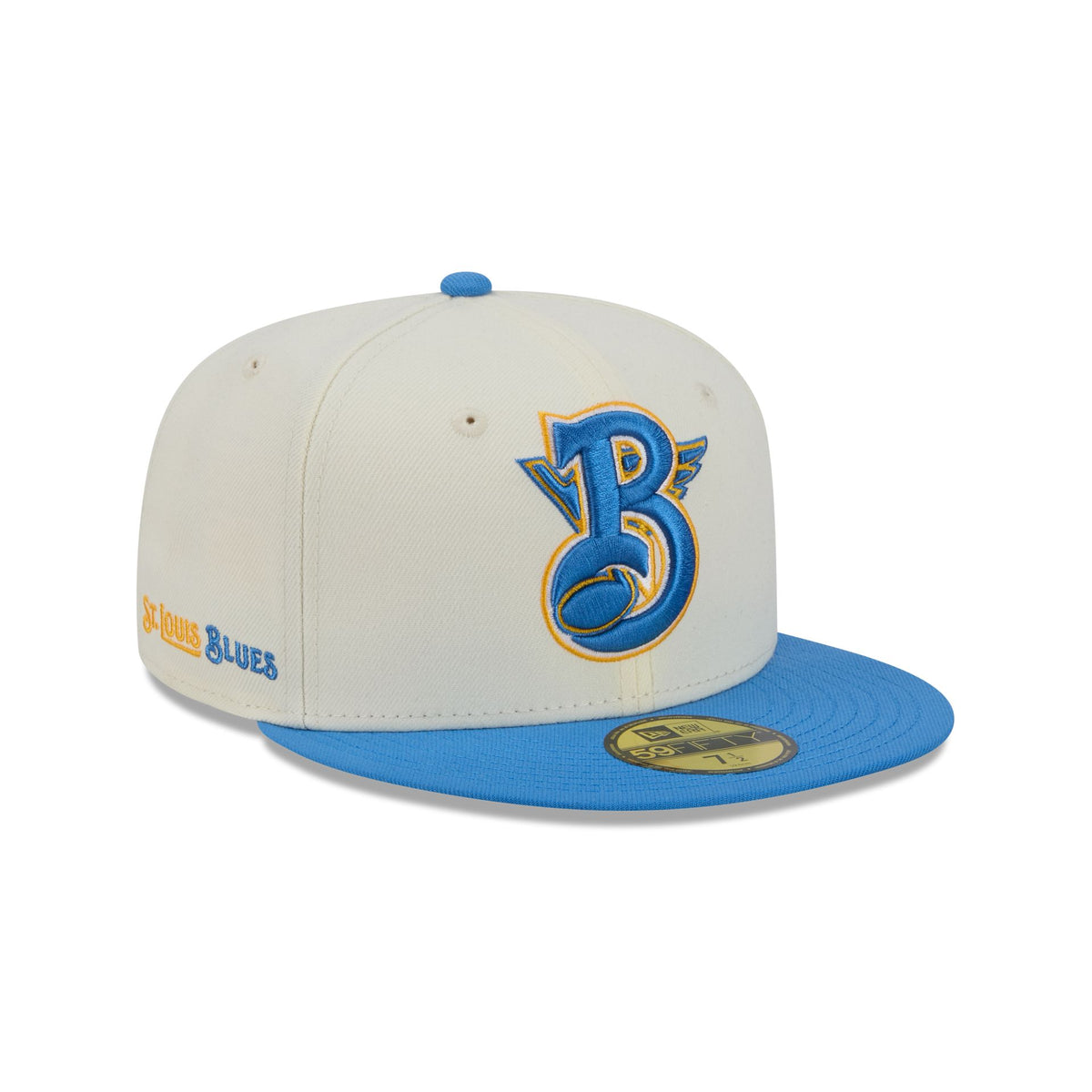 St. Louis Blues Deceptor Chrome White 59FIFTY Fitted Hat