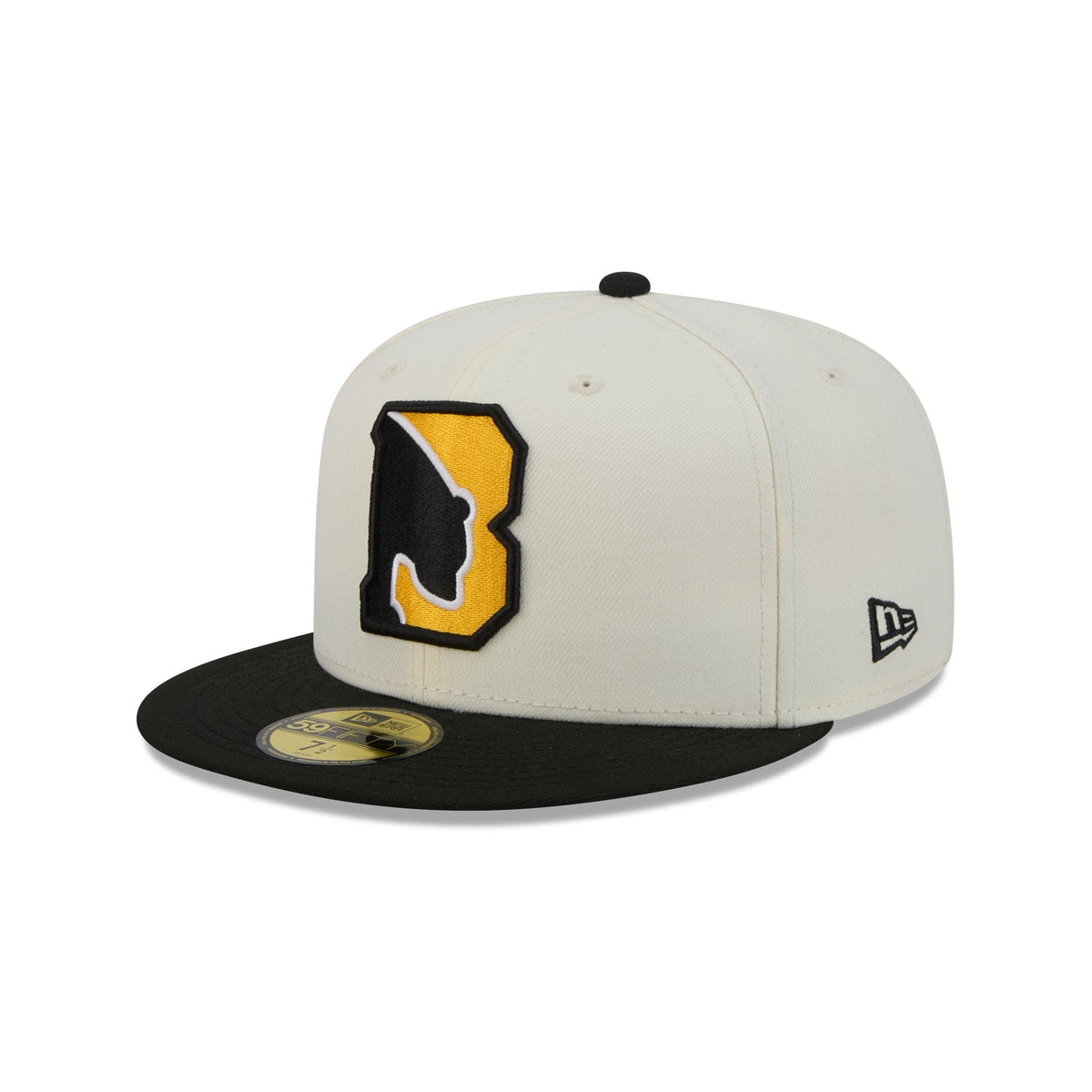 Boston Bruins Deceptor Chrome White 59FIFTY Fitted Hat