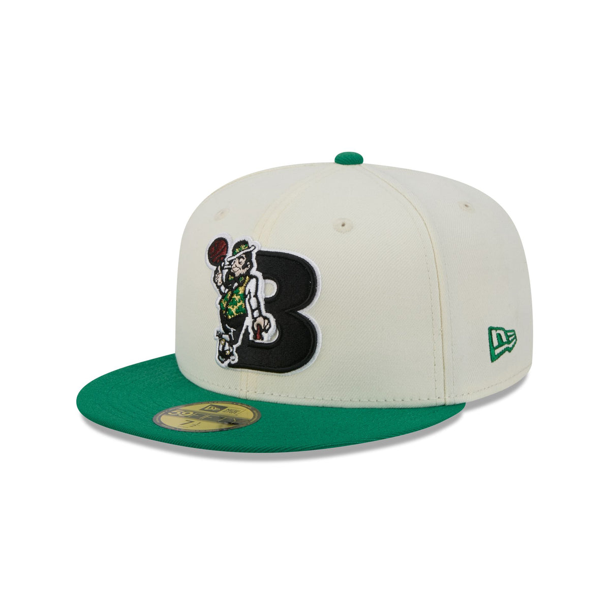 Boston Celtics Deceptor Chrome White 59FIFTY Fitted Hat