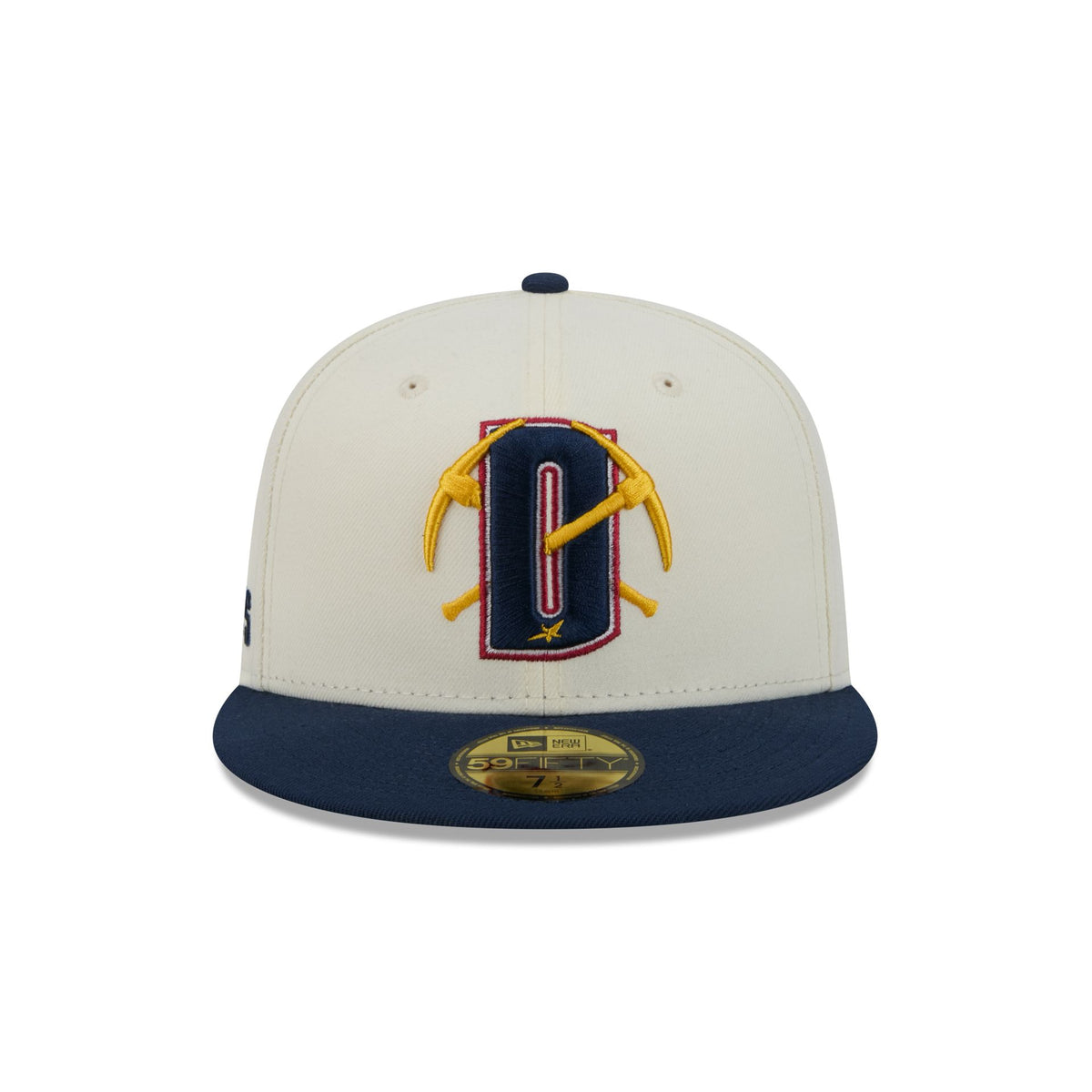 Denver Nuggets Deceptor Chrome White 59FIFTY Fitted Hat