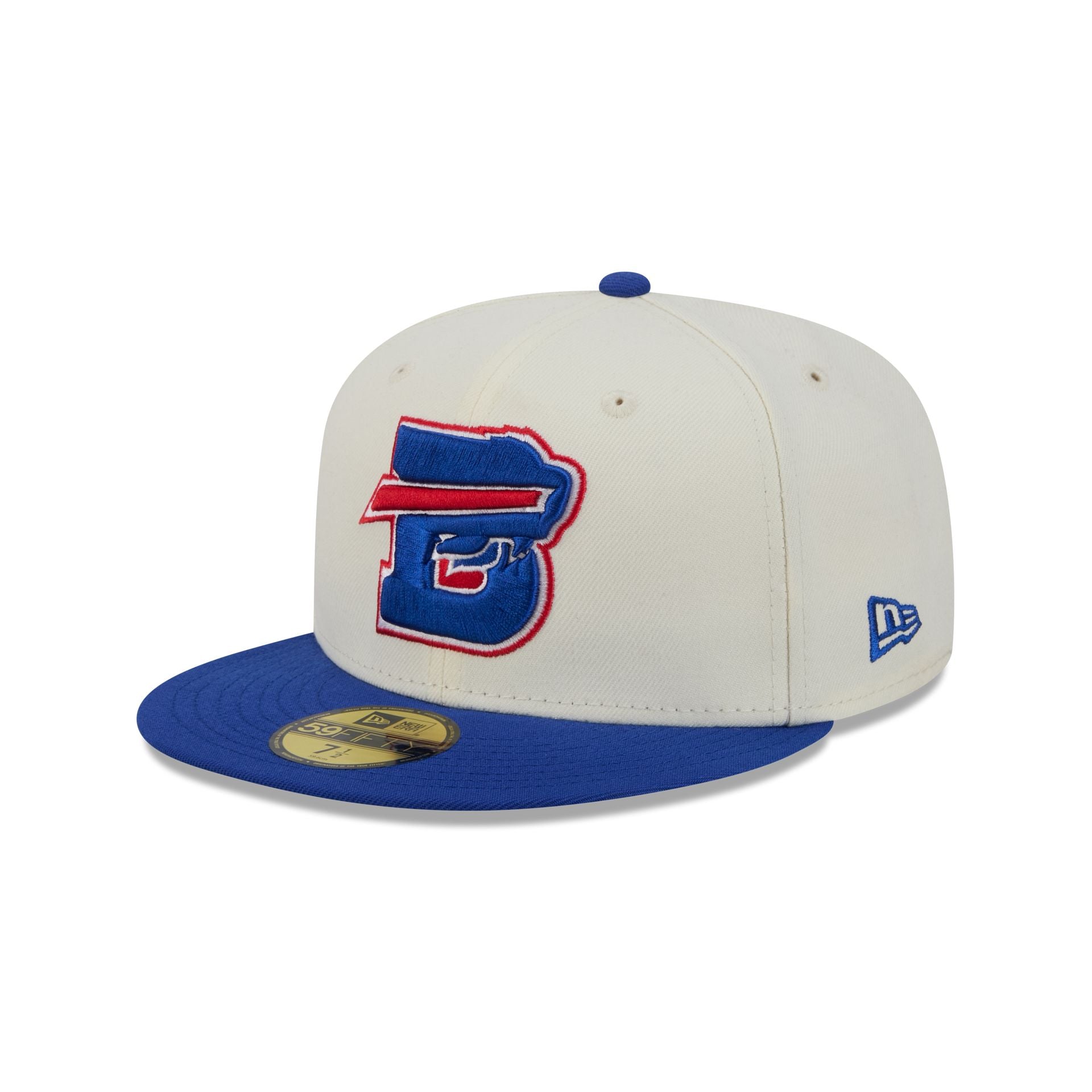 Buffalo Bills Deceptor Chrome White 59FIFTY Fitted Hat