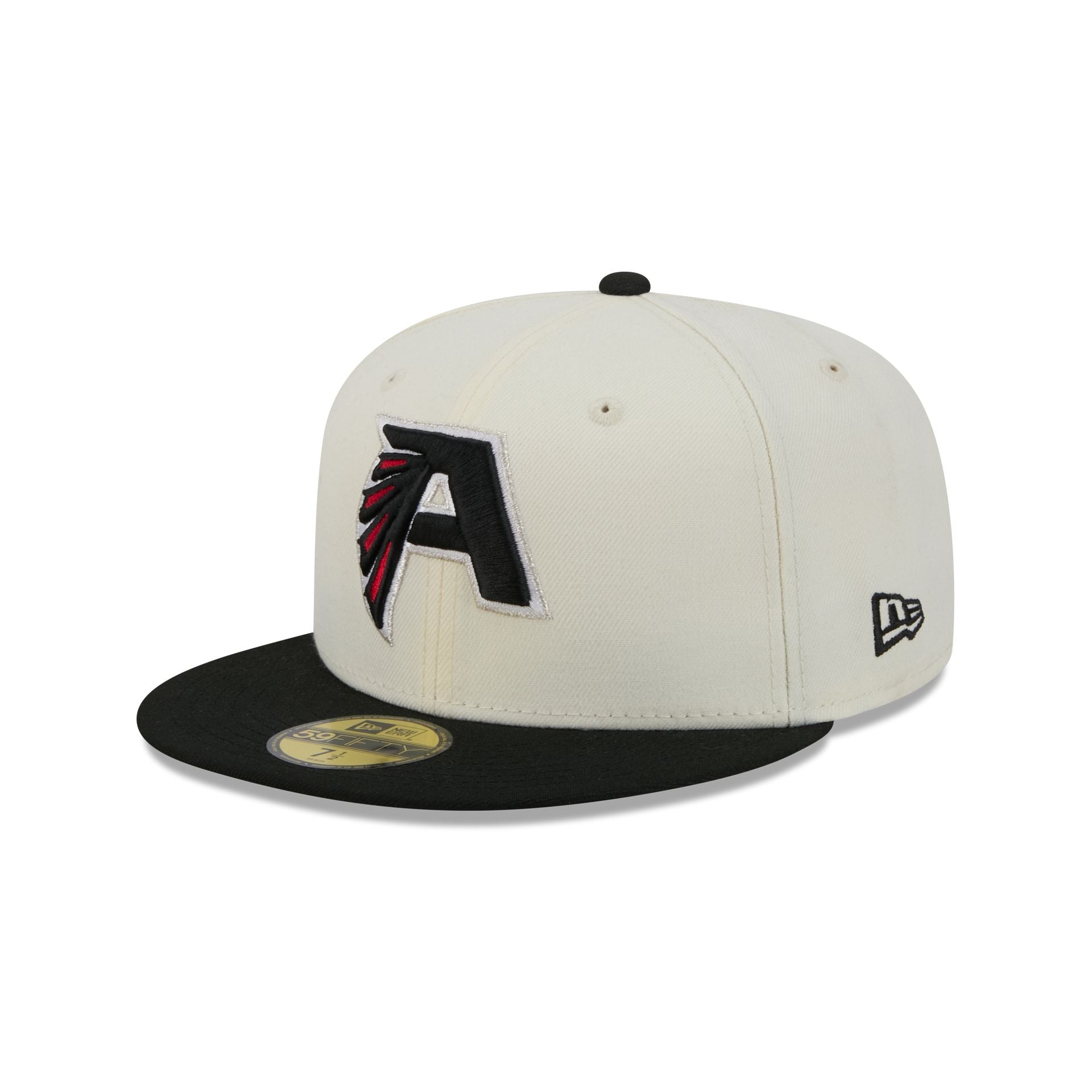 Atlanta Falcons Deceptor Chrome White 59FIFTY Fitted Hat