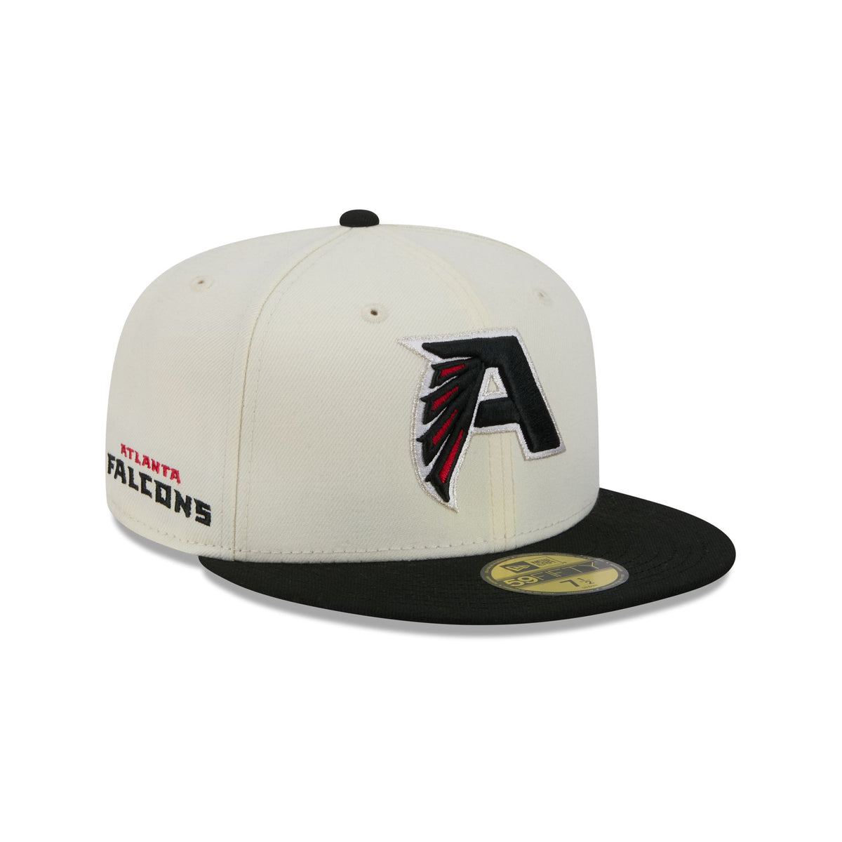 Atlanta Falcons Deceptor Chrome White 59FIFTY Fitted Hat