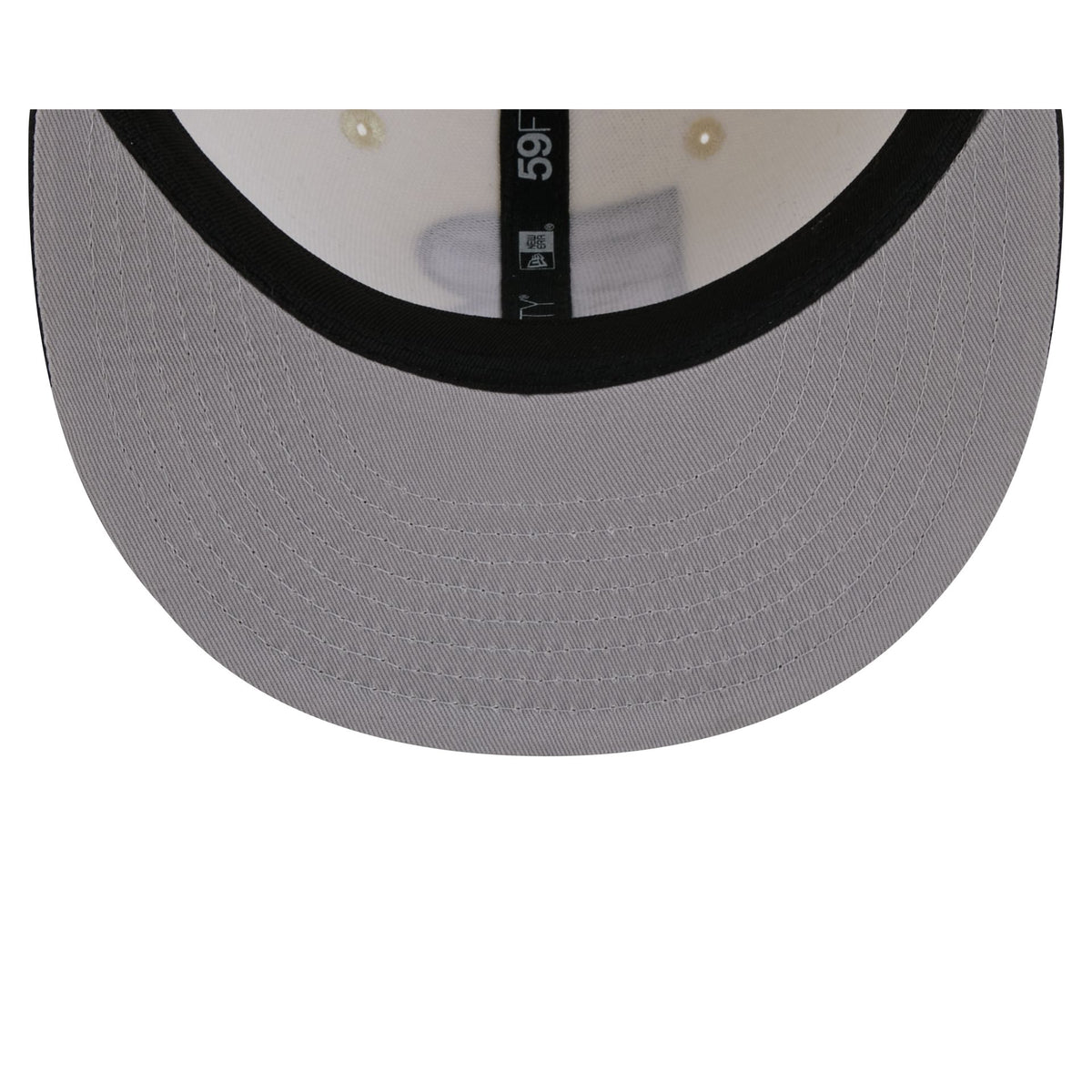 Las Vegas Raiders Deceptor Chrome White 59FIFTY Fitted Hat
