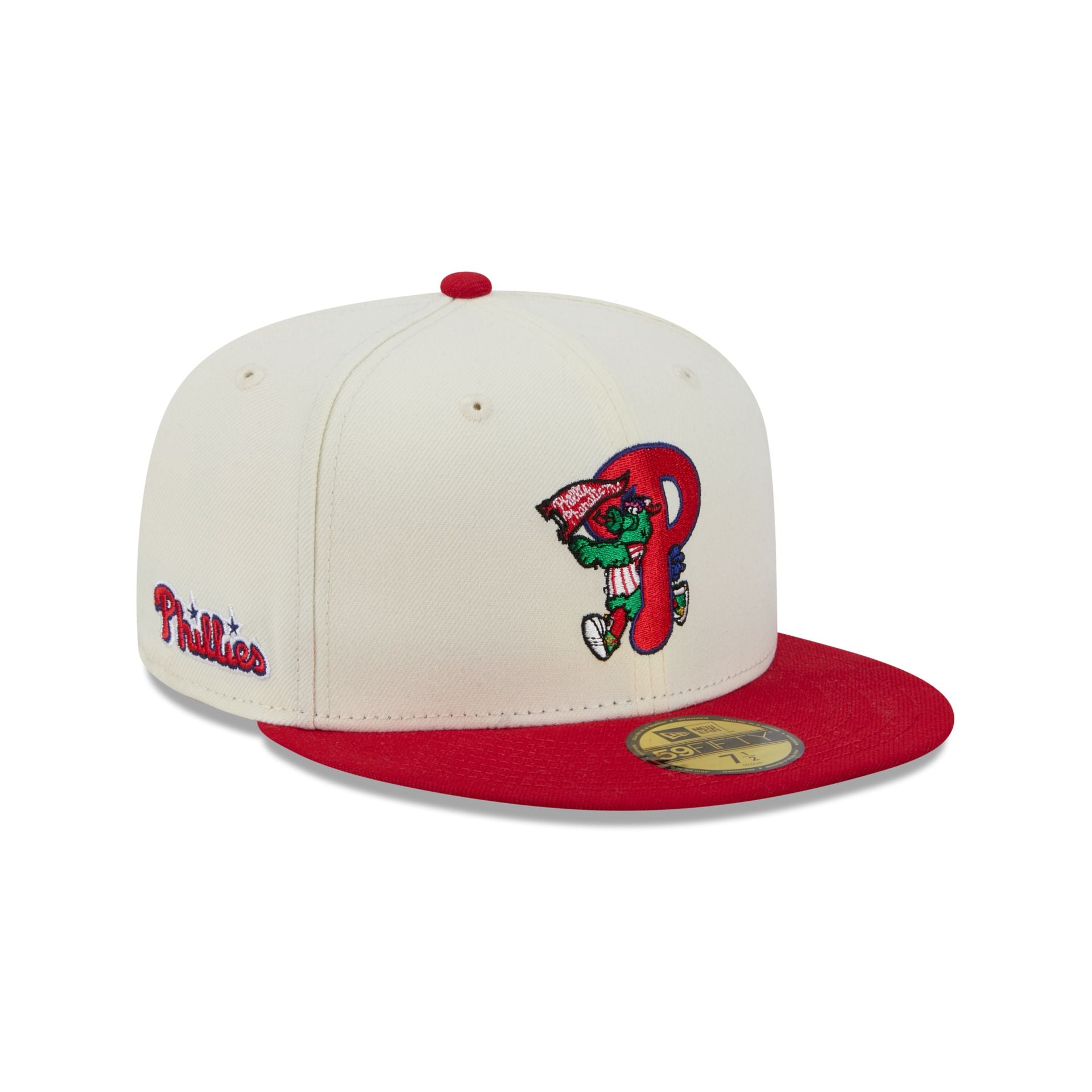 Philadelphia Phillies Deceptor Chrome White 59FIFTY Fitted Hat