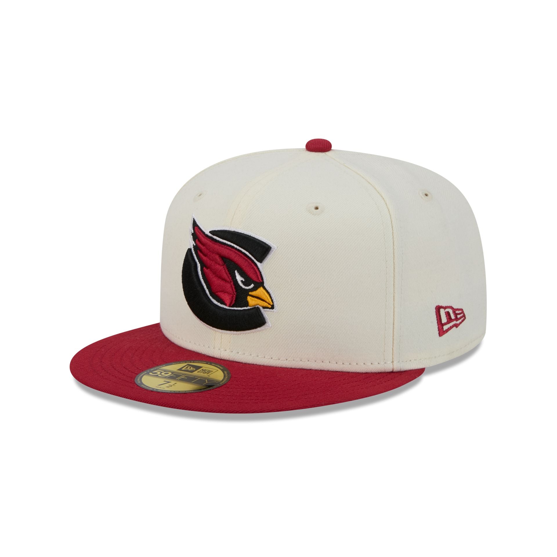 Arizona Cardinals Deceptor Chrome White 59FIFTY Fitted Hat