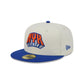 New York Knicks Deceptor Chrome White 59FIFTY Fitted Hat