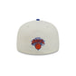 New York Knicks Deceptor Chrome White 59FIFTY Fitted Hat