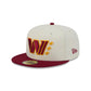 Washington Commanders Deceptor Chrome White 59FIFTY Fitted Hat