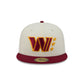 Washington Commanders Deceptor Chrome White 59FIFTY Fitted Hat