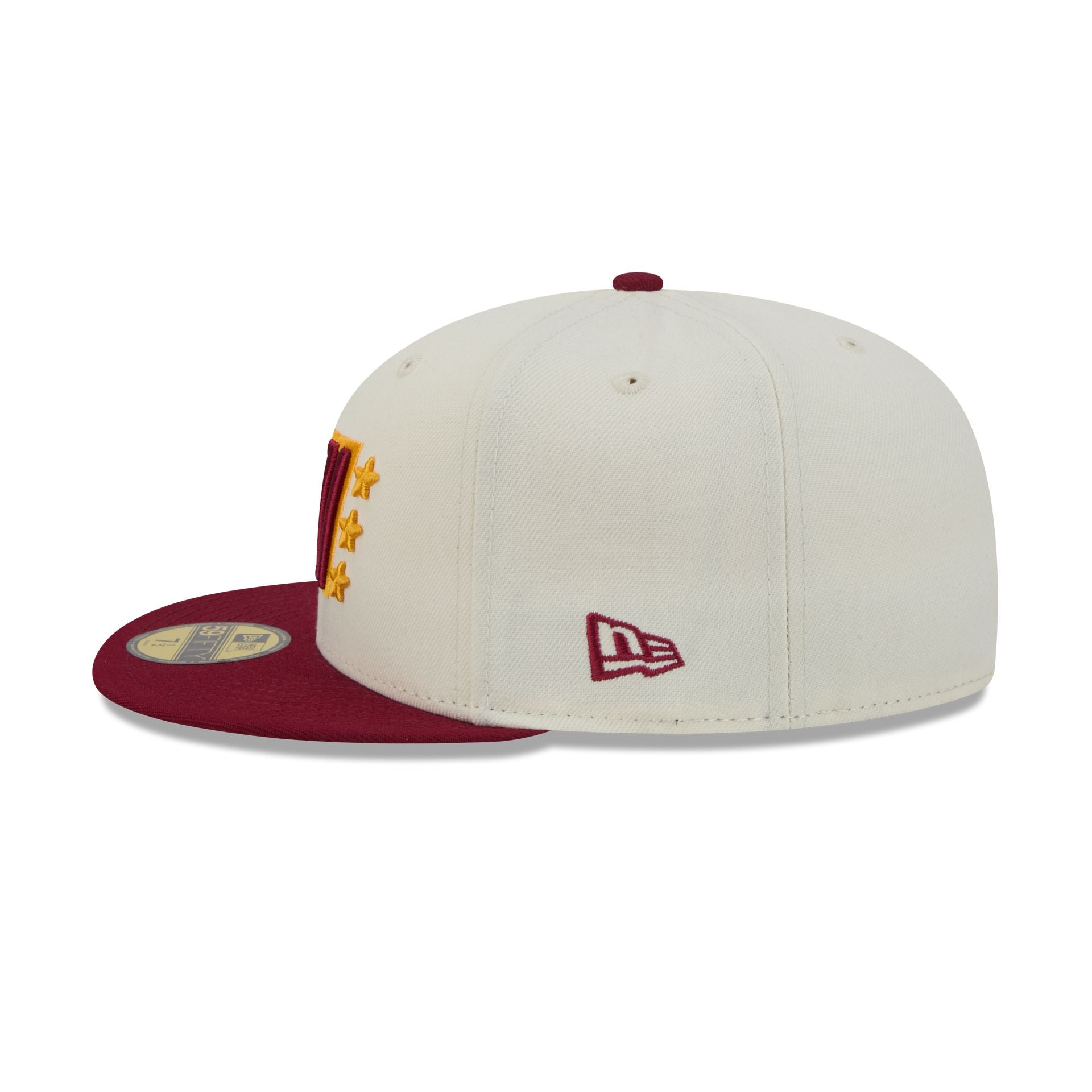 Washington Commanders Deceptor Chrome White 59FIFTY Fitted Hat