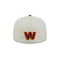 Washington Commanders Deceptor Chrome White 59FIFTY Fitted Hat