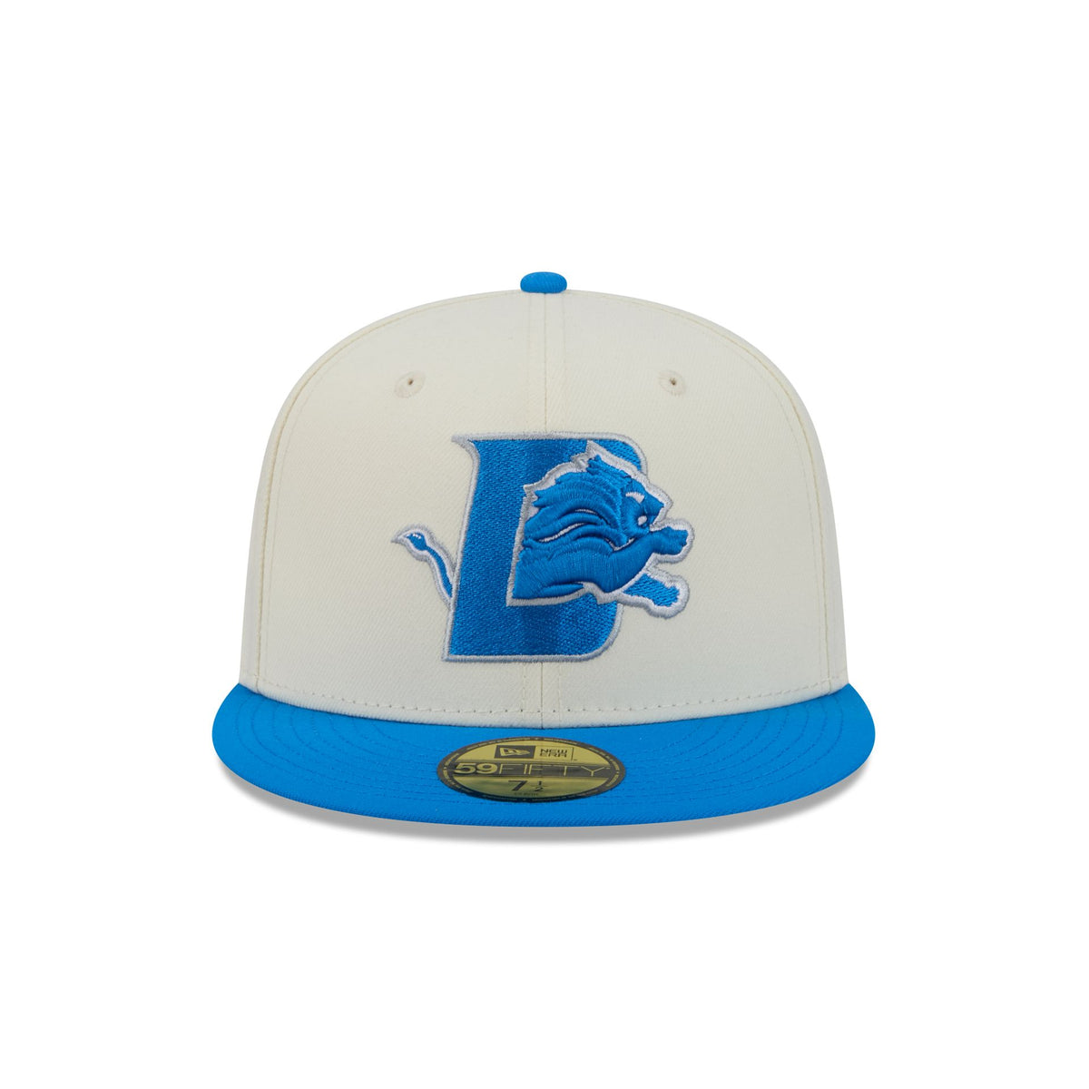 Detroit Lions Deceptor Chrome White 59FIFTY Fitted Hat