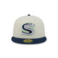 Seattle Seahawks Deceptor Chrome White 59FIFTY Fitted Hat