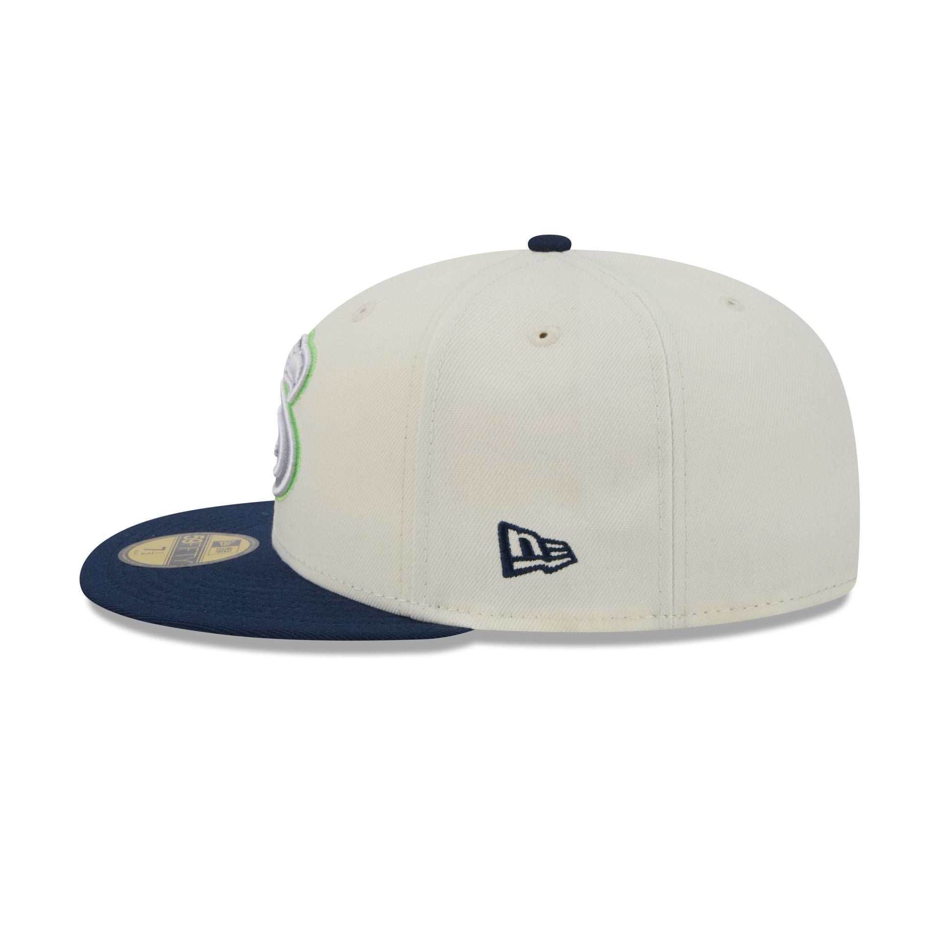 Seattle Seahawks Deceptor Chrome White 59FIFTY Fitted Hat – New