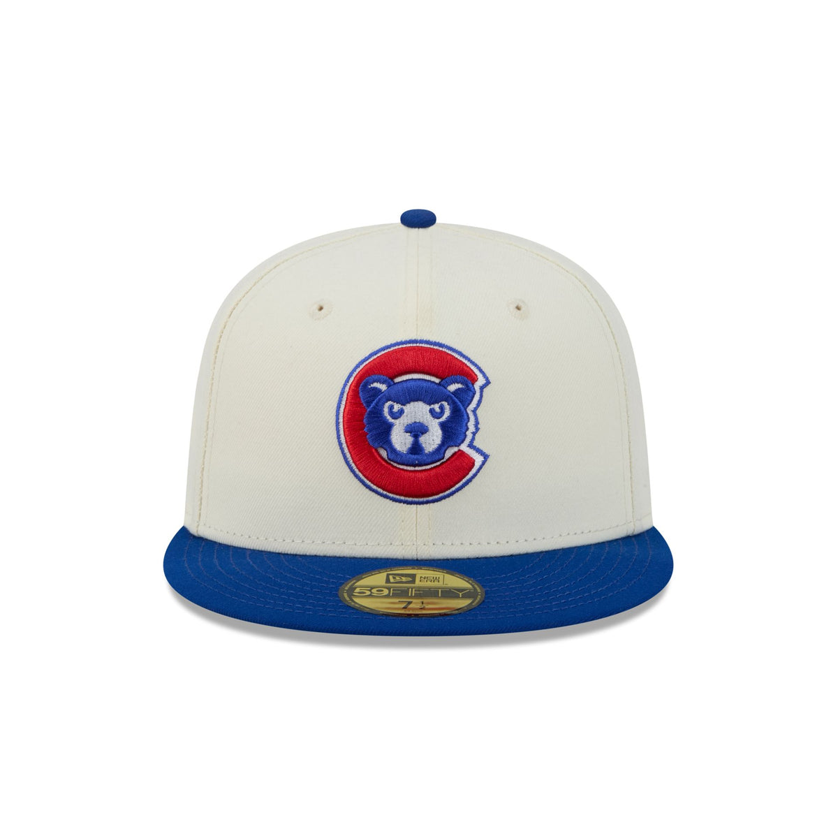 Chicago Cubs Deceptor Chrome White 59FIFTY Fitted Hat