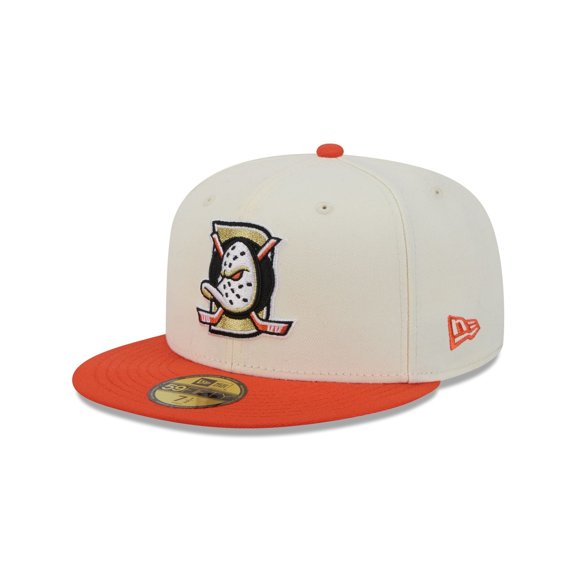 Anaheim Ducks Deceptor Chrome White 59FIFTY Fitted Hat – New Era Cap