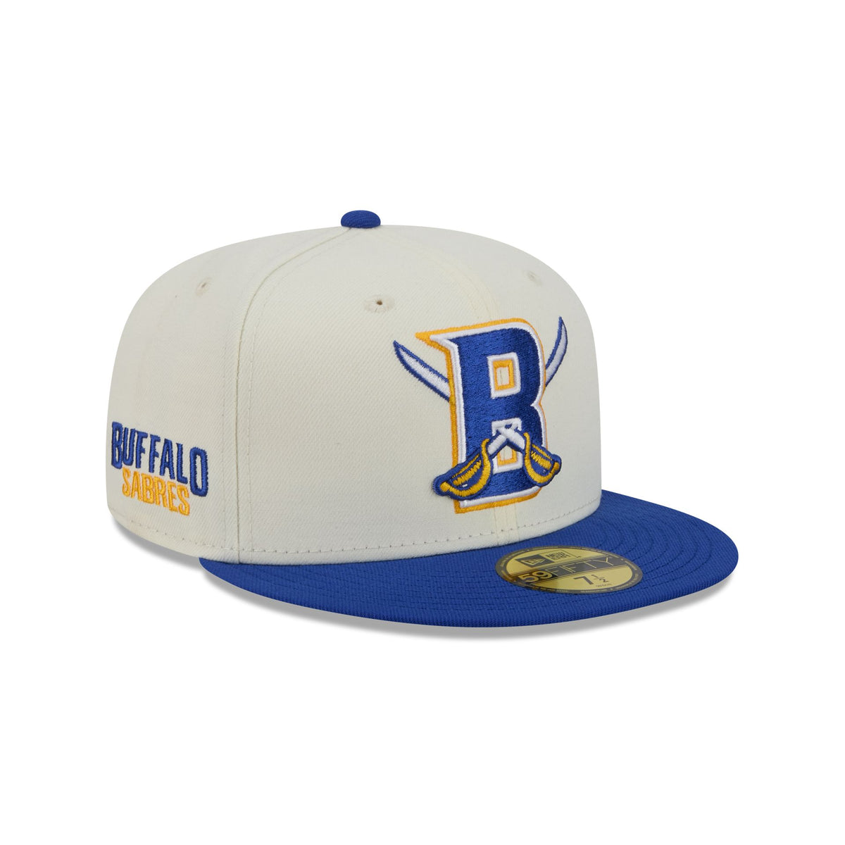 Buffalo Sabres Deceptor Chrome White 59FIFTY Fitted Hat