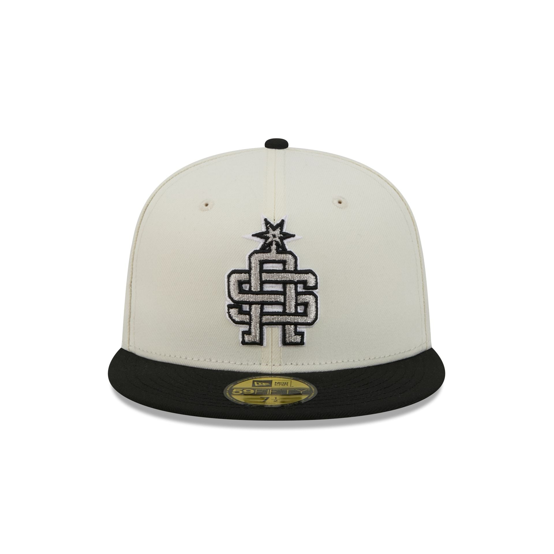 San Antonio Spurs Deceptor Chrome White 59FIFTY Fitted Hat