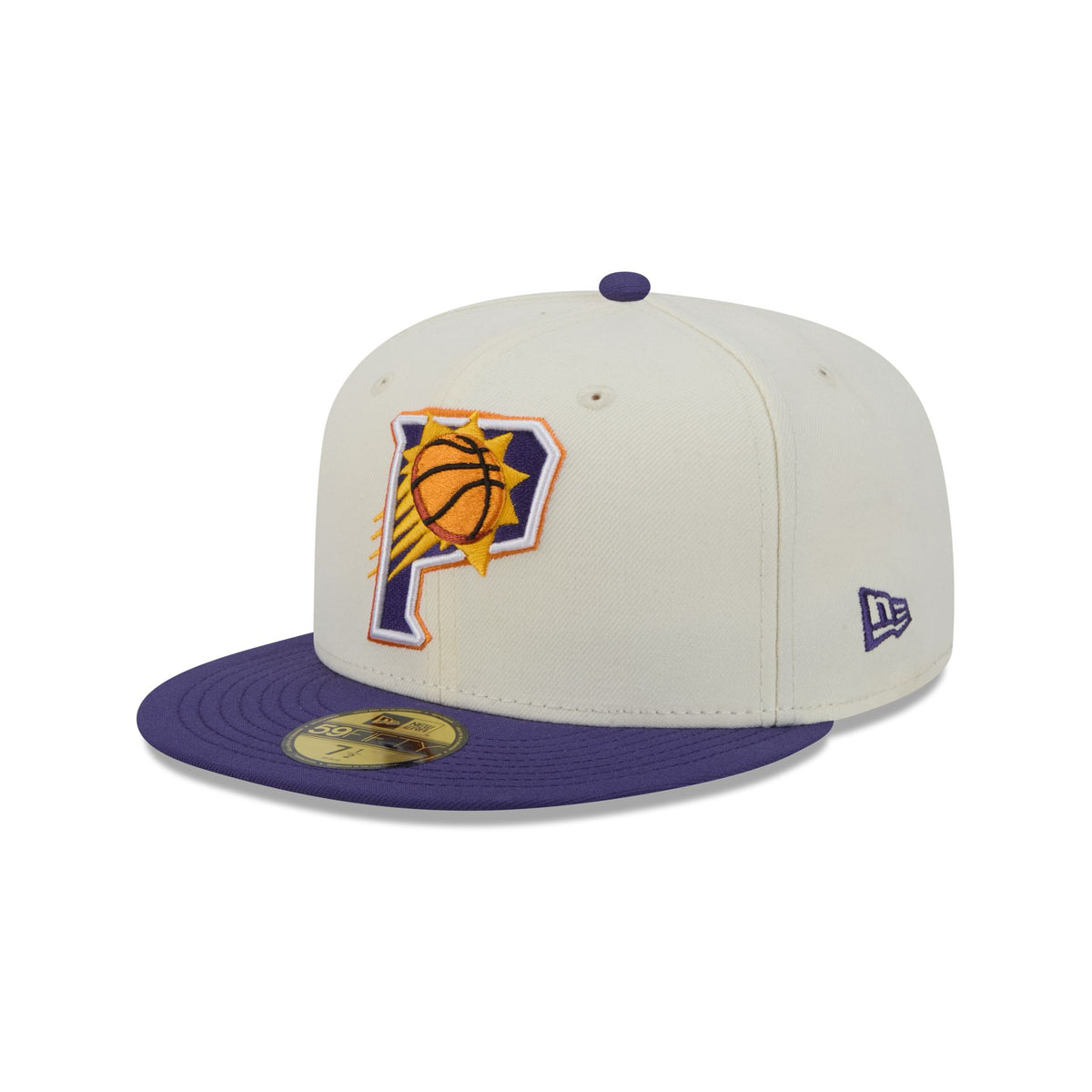 Phoenix Suns Deceptor Chrome White 59FIFTY Fitted Hat