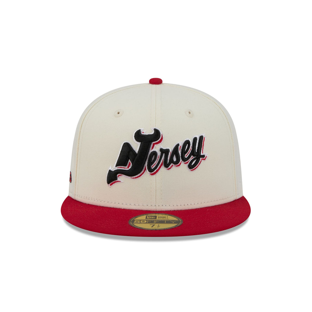 New Jersey Devils Deceptor Chrome White 59FIFTY Fitted Hat
