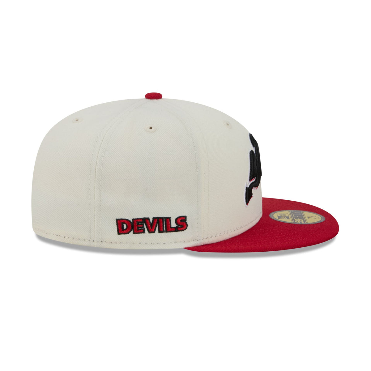 New Jersey Devils Deceptor Chrome White 59FIFTY Fitted Hat