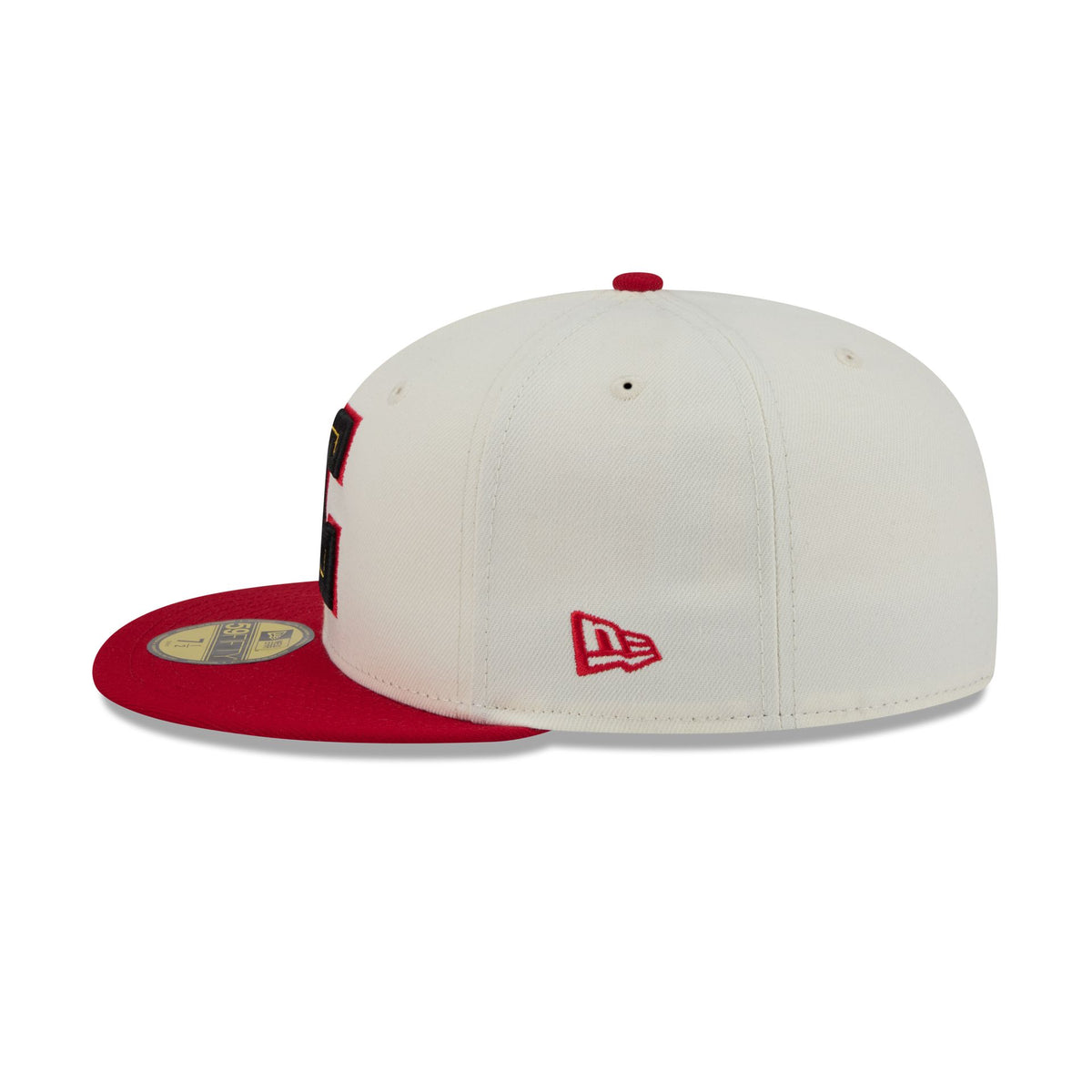 Chicago Blackhawks Deceptor Chrome White 59FIFTY Fitted Hat