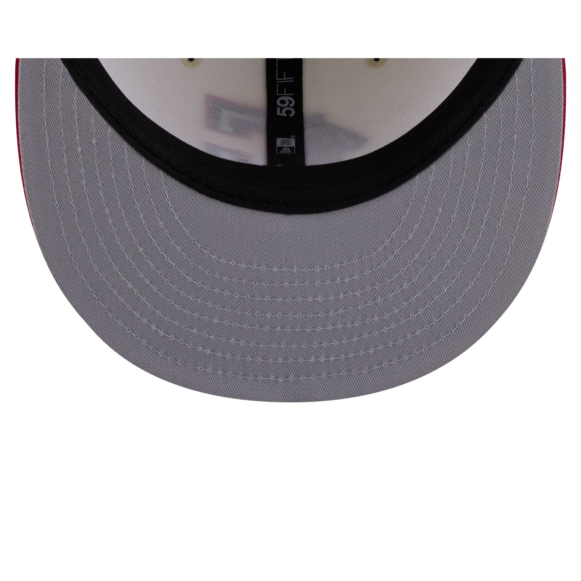 Chicago Blackhawks Deceptor Chrome White 59FIFTY Fitted Hat