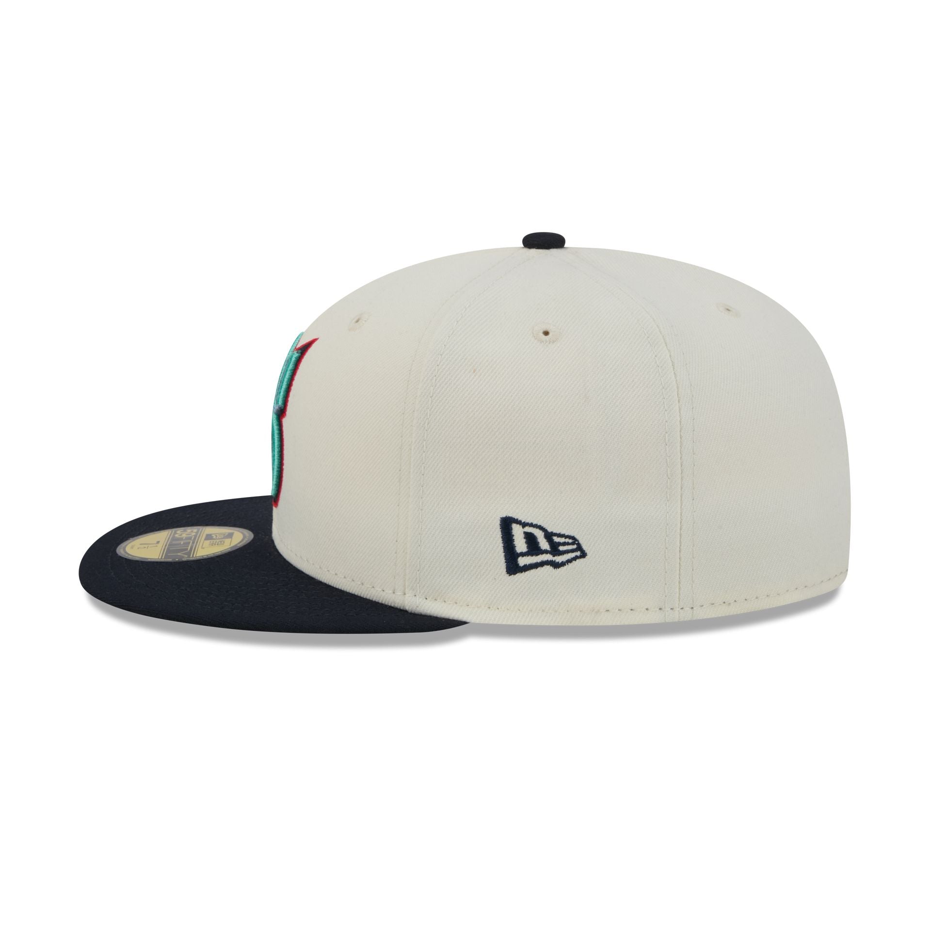 Seattle Kraken Deceptor Chrome White 59FIFTY Fitted Hat