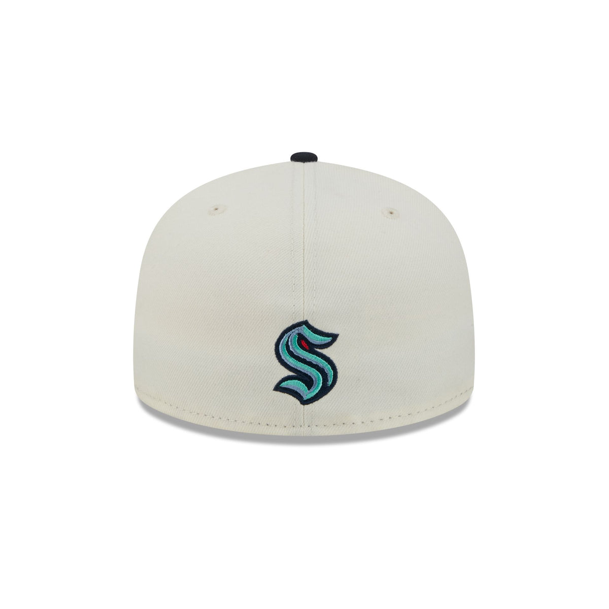 Seattle Kraken Deceptor Chrome White 59FIFTY Fitted Hat