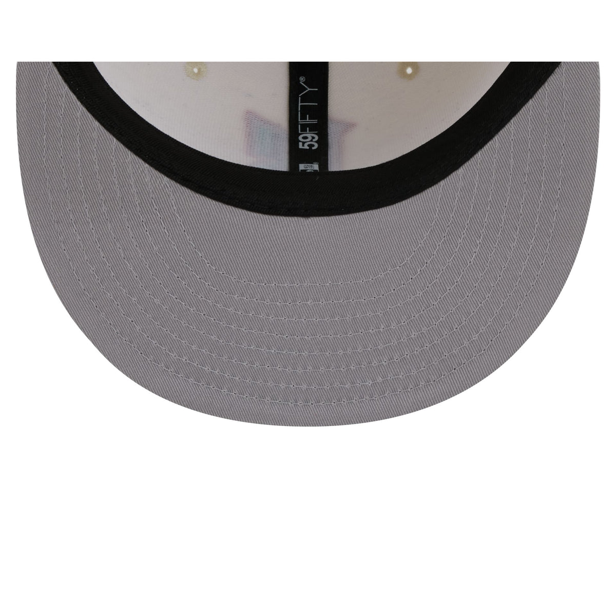 Seattle Kraken Deceptor Chrome White 59FIFTY Fitted Hat