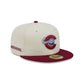Colorado Avalanche Deceptor Chrome White 59FIFTY Fitted Hat