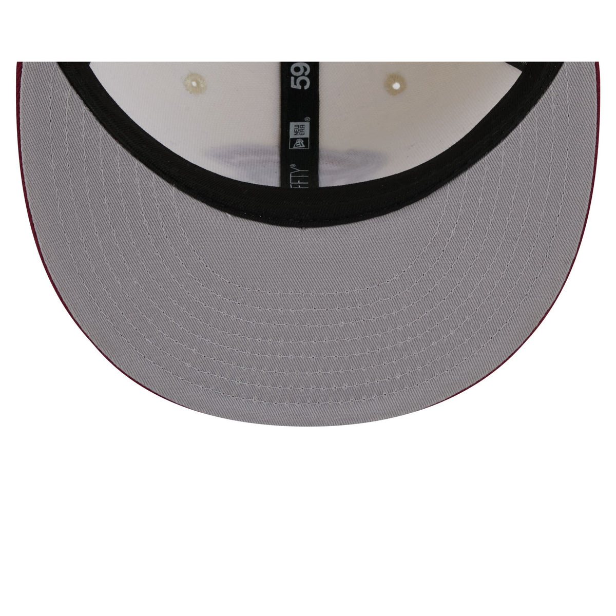 Colorado Avalanche Deceptor Chrome White 59FIFTY Fitted Hat