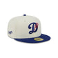 Los Angeles Dodgers Deceptor Chrome White 59FIFTY Fitted Hat