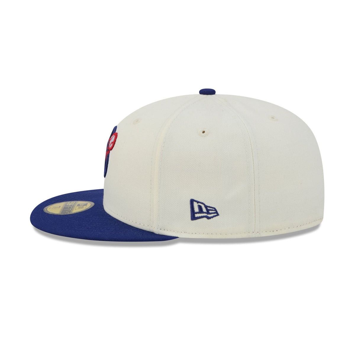 Los Angeles Dodgers Deceptor Chrome White 59FIFTY Fitted Hat